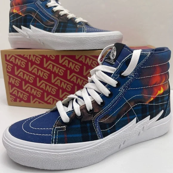Vans Men’s Sk8-Hi BoltBig Reveal Classics Navy/ SneakersVN0A5JIVIP4